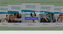Desktop Screenshot of fincert.org